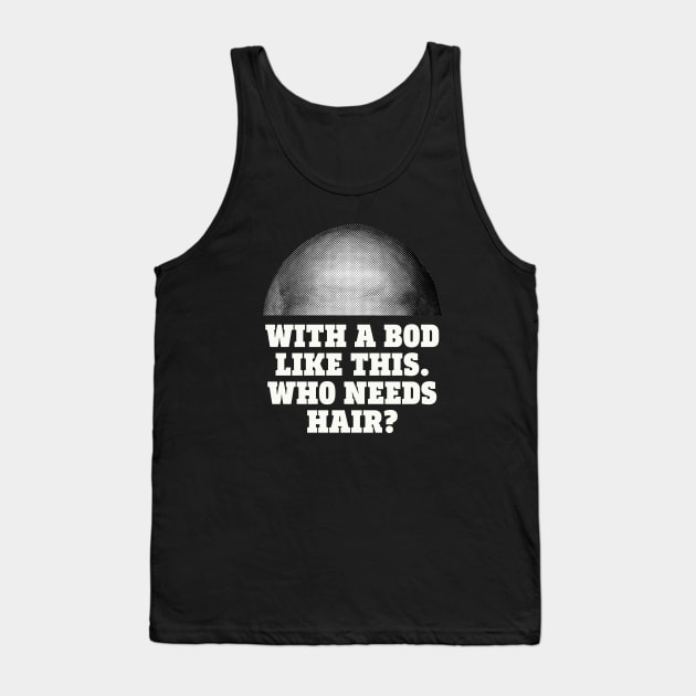 Bald head Tank Top by ölümprints